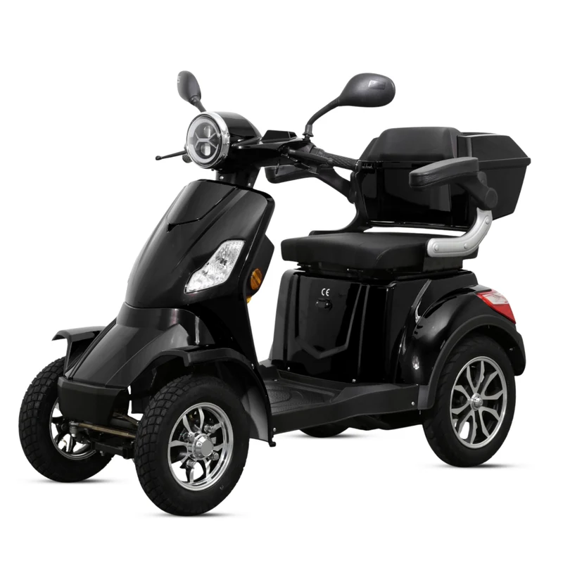 Scooter Électrique 4 Roues Rider 1000W – Mobilité Sécurisée pour PMR et Séniors