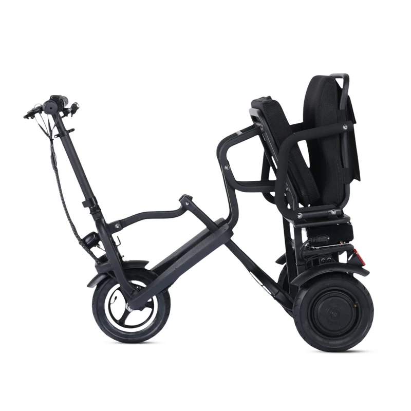Tricycle électrique pliable ES-10 – 3 roues 350W/700W, idéal pour PMR et seniors