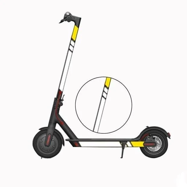 Autocollant Trottinette Rétroréfléchissant