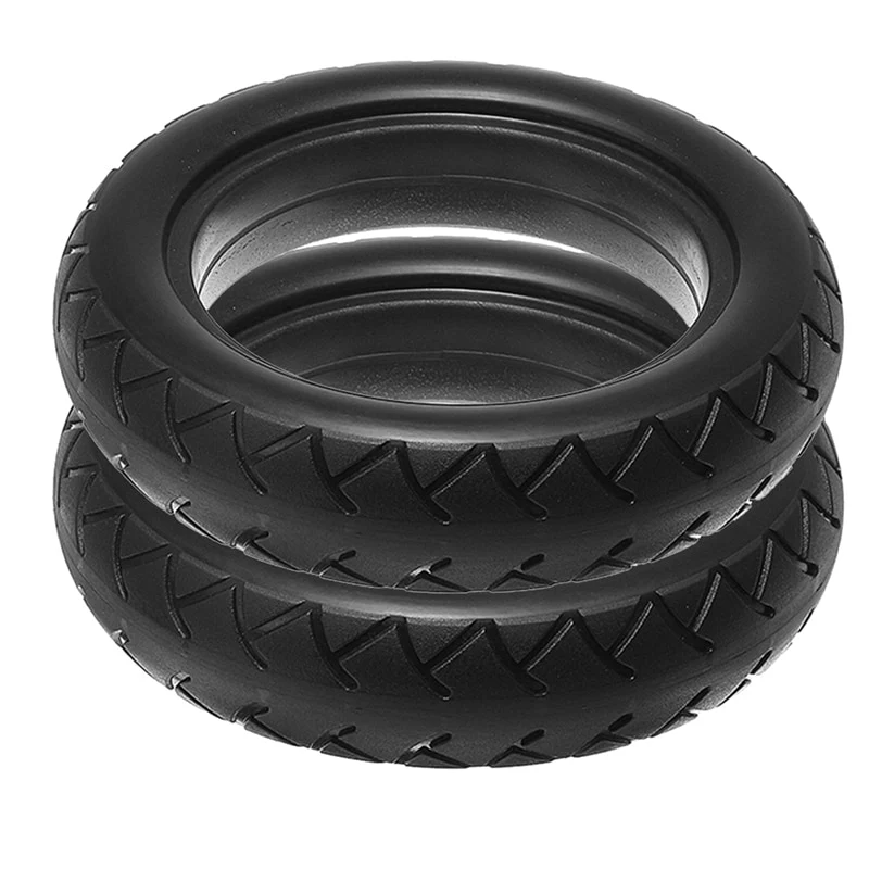 Paire de Pneus Pleins 8,5'' Pièce Trottinette Électrique