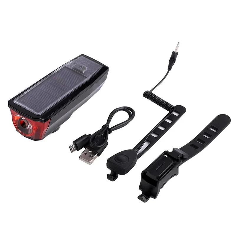Lampe 2-en-1 Solaire 350 Lumen Accessoire Trottinette Électrique