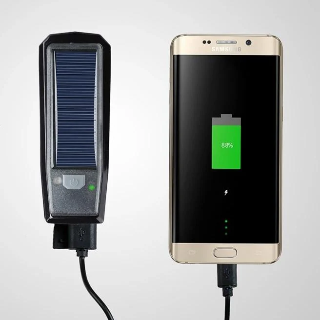 Lampe 2-en-1 Solaire 350 Lumen Accessoire Trottinette Électrique