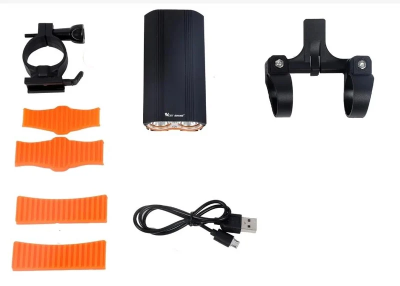Lampe 2000 Lumen Accessoire Trottinette Électrique