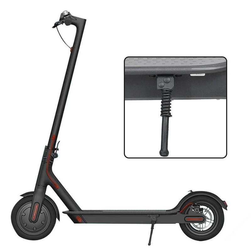 Béquille Antidérapante noire Accessoire Trottinette Électrique