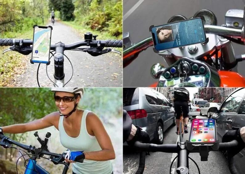 Support Téléphone Trottinette Multiangle