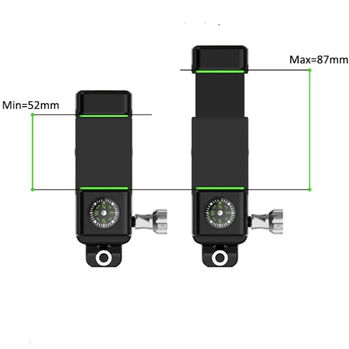 Support Téléphone Trottinette avec Boussole