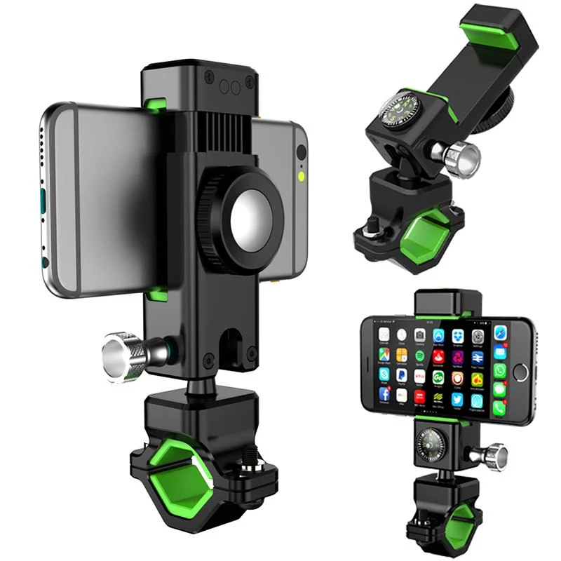 Support Téléphone Trottinette avec Boussole