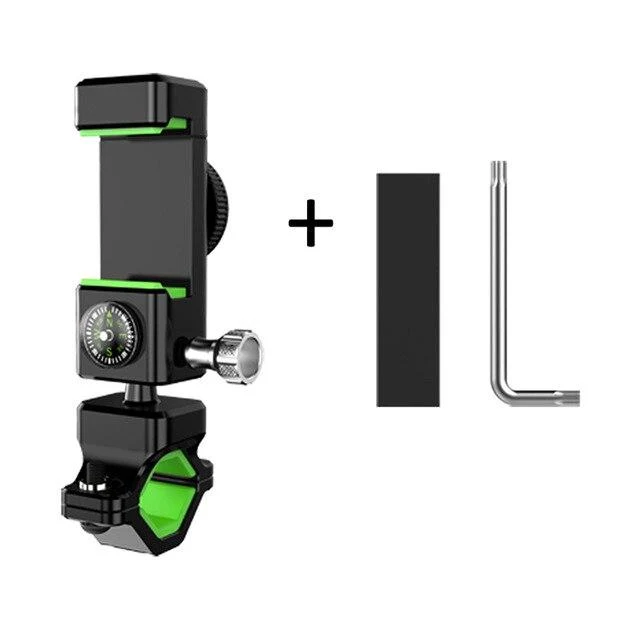 Support Téléphone Trottinette avec Boussole