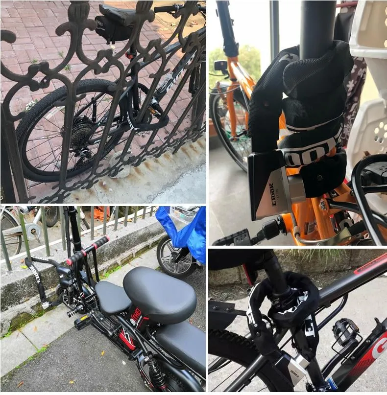 Antivol Trottinette Chaîne à Clé ETOOK 110cm