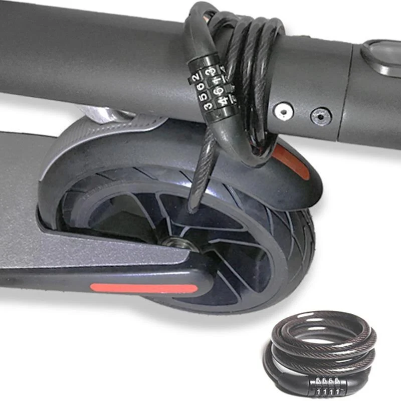 Antivol Trottinette Câble Spirale à Code