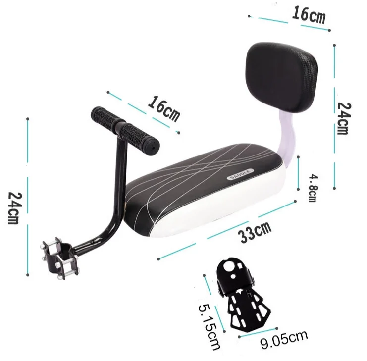 Siège Trottinette Arrière Pièce Trottinette Électrique