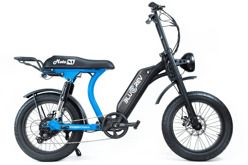 Bluerev Moto81 M-500 500W Fat-Tire Electric Bike - Canada
