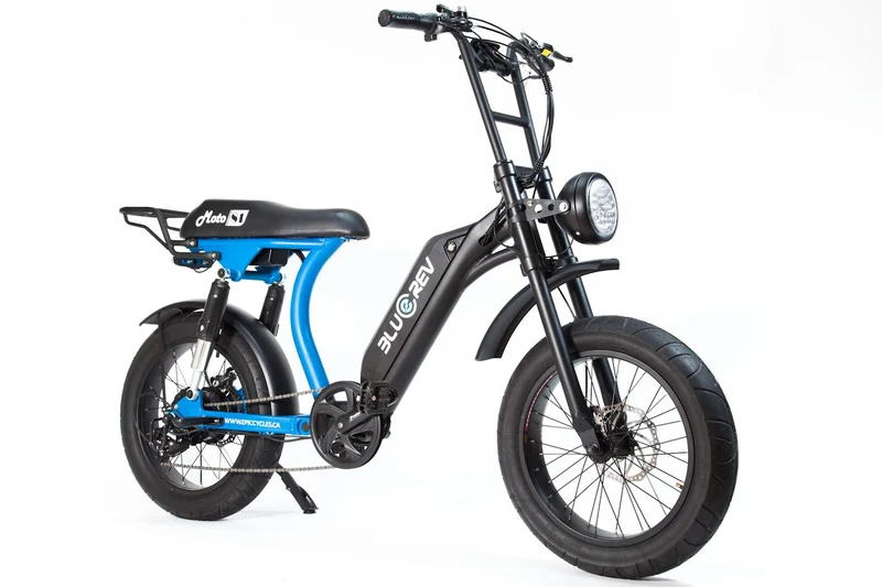 Bluerev Moto81 M-500 500W Fat-Tire Electric Bike - Canada