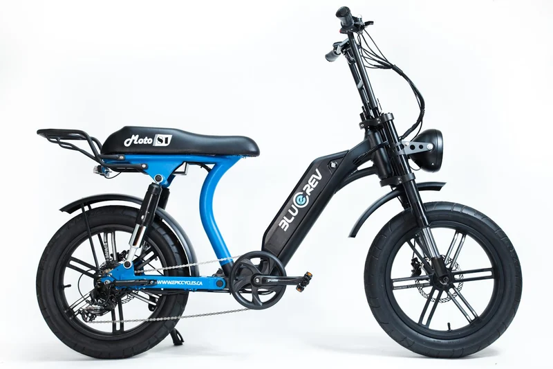 Bluerev Moto81 M-750 750W Fat-Tire Electric Bike - Canada