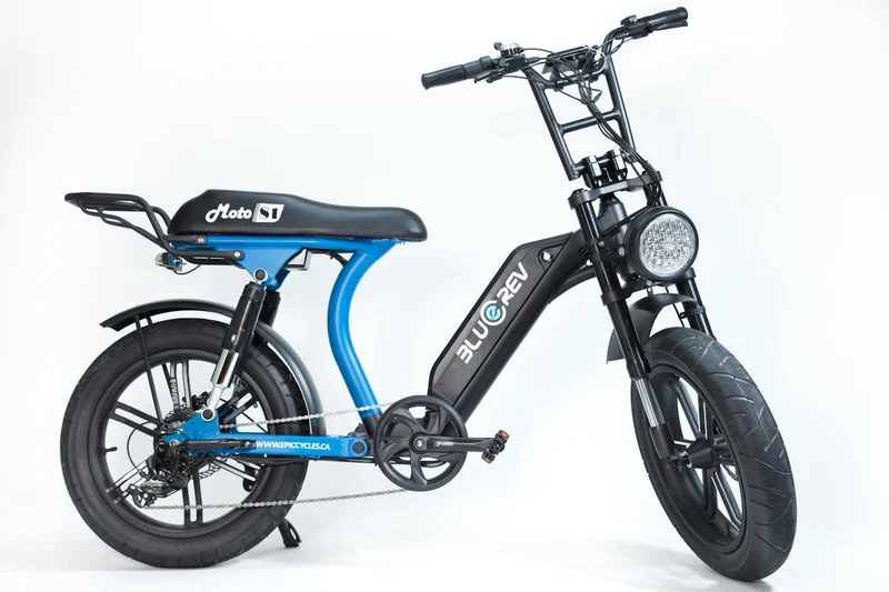 Bluerev Moto81 M-750 750W Fat-Tire Electric Bike - Canada
