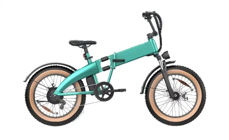 Bluerev Dolphin Folding Fat-Tire Electric Bike - Canada
