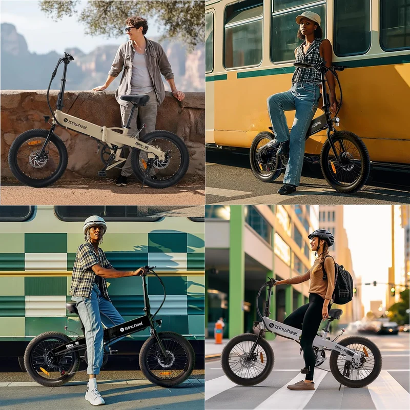 isinwheel U5 Pro Folding Electric Bike Canada