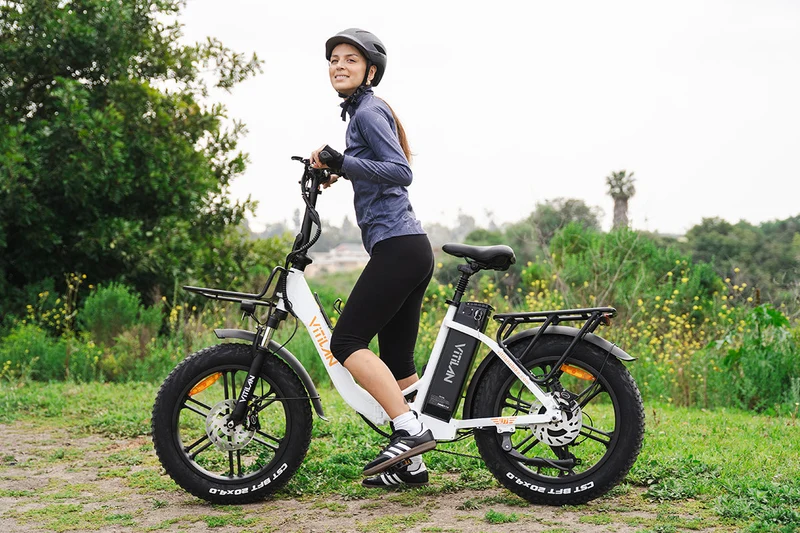 VITILAN U7 Step-Through Fat Tire Electric Bike Canada