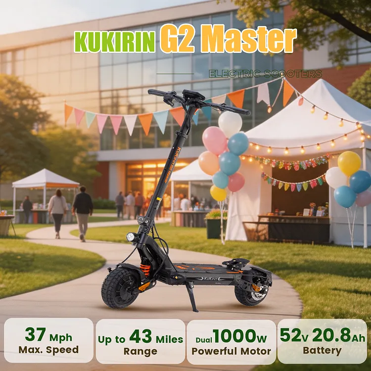 KuKirin G2 Master Electric Scooter Canada
