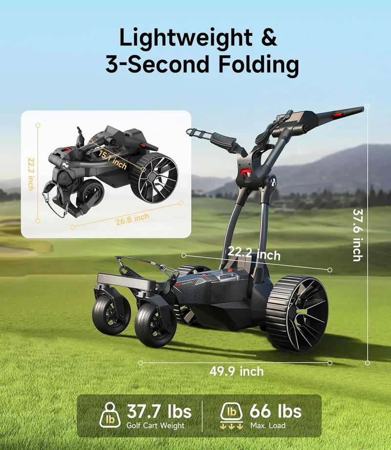 NAVEE Birdie 3 Electric Golf Cart - Open Box Canada