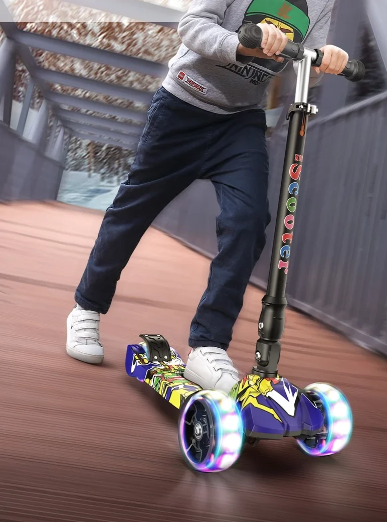 Trottinette Enfant Jeux de Lumière
