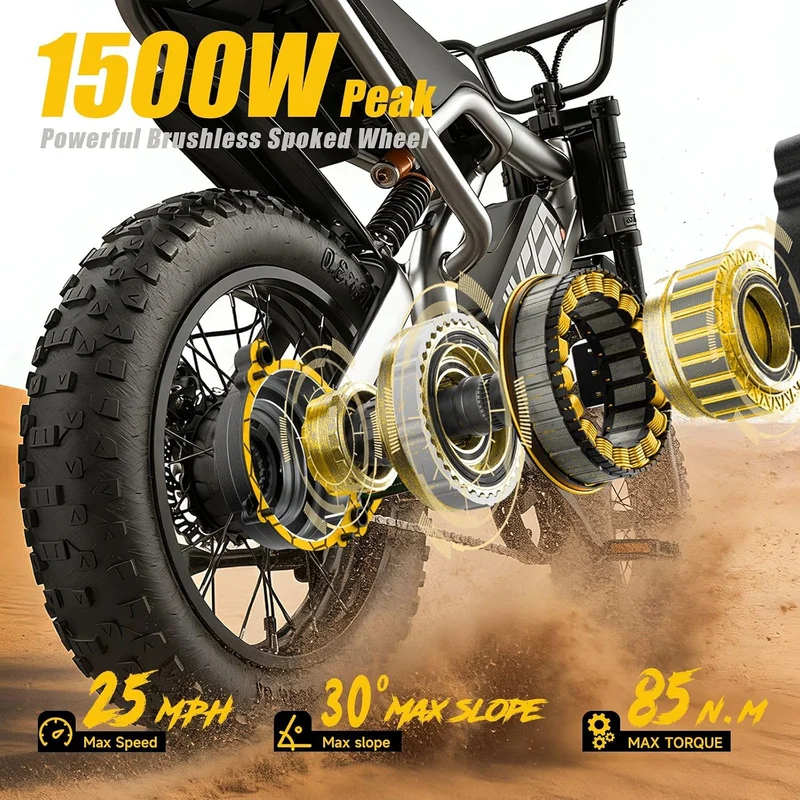 HiKeep K6-T 750W Electric Dirt Bike Canada