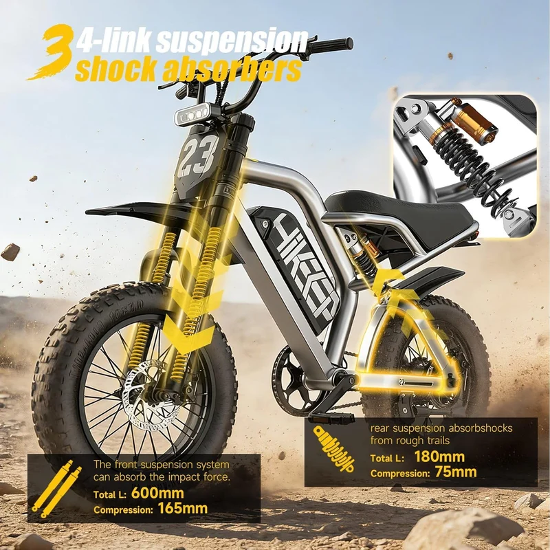 HiKeep K6-T 750W Electric Dirt Bike Canada