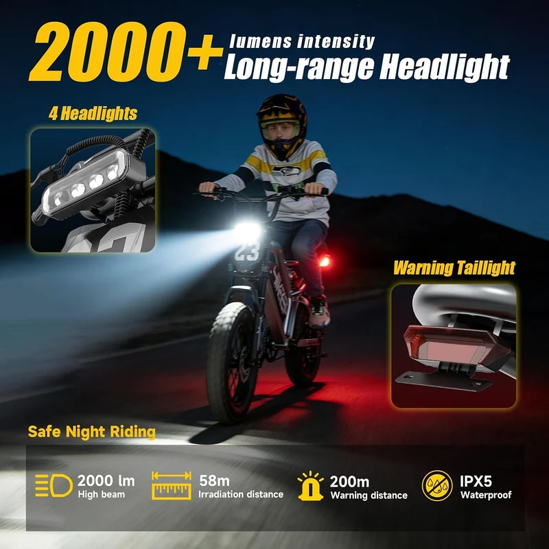 HiKeep K6-T 750W Electric Dirt Bike Canada
