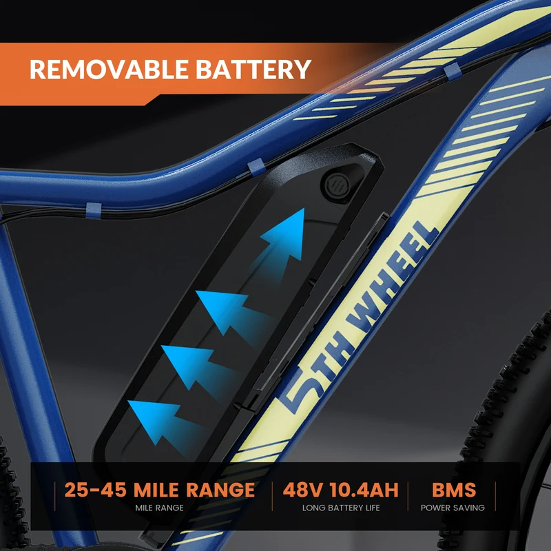 5TH WHEEL Rover PB17 / EB17PRO Electric Bike - Canada