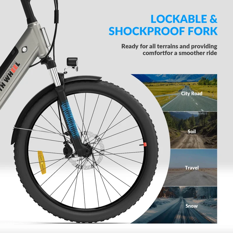 5TH WHEEL Melody LB18 Commuter Electric Bike - Canada