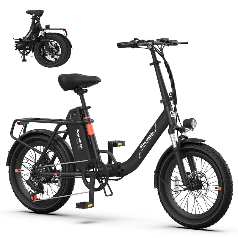 5TH WHEEL PB11 Folding Fat-Tire Electric Bike - Canada