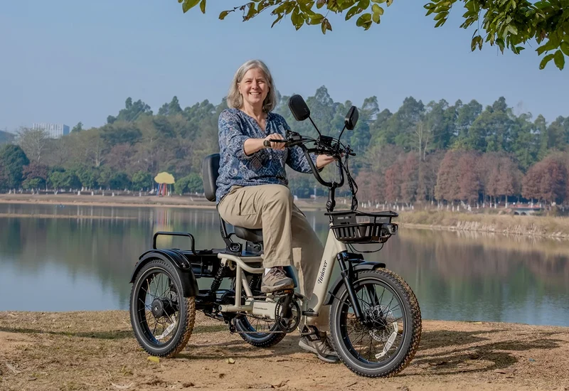 River Full Suspension Electric Trike