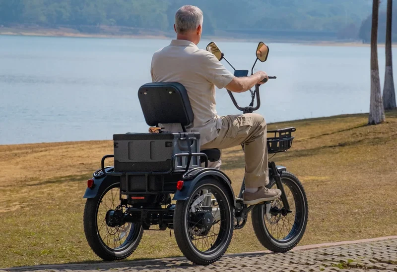 River Full Suspension Electric Trike