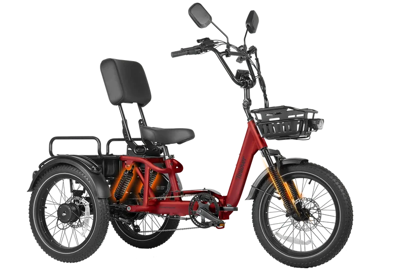 River Full Suspension Electric Trike
