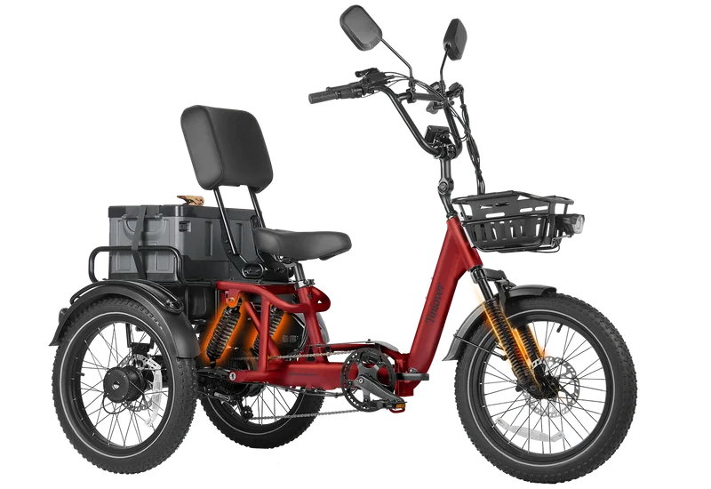 River Full Suspension Electric Trike