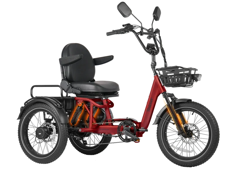 River Full Suspension Electric Trike