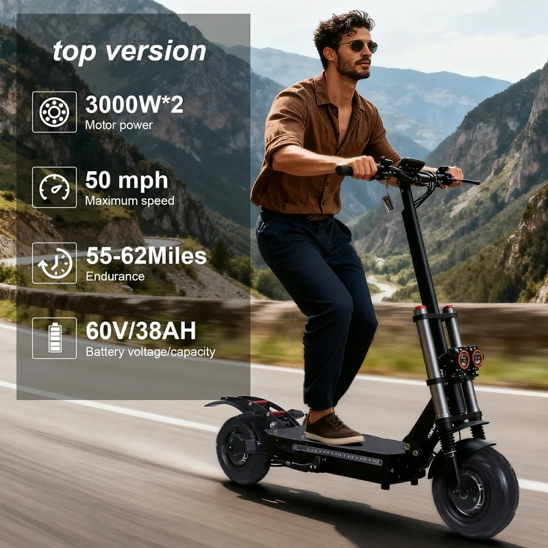 Freeboy J30 Max Dual-Motor Electric Scooter