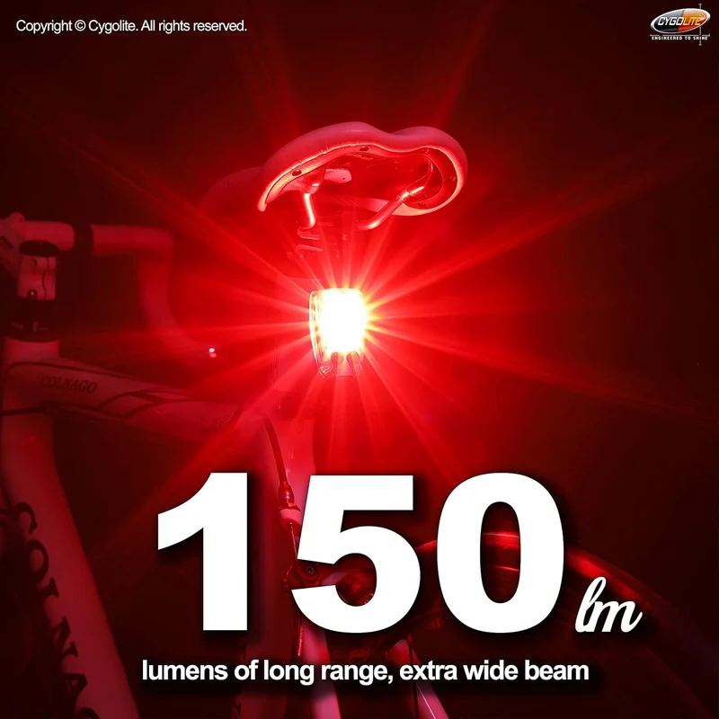 Cygolite Hotshot Pro 150 USB Rear Bike Light