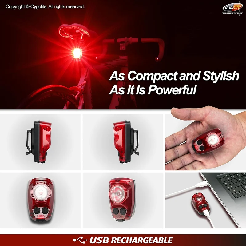 Cygolite Hotshot Pro 150 USB Rear Bike Light
