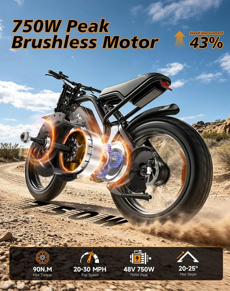 HiKeep K6-U Fat Tire Electric Bike Canada