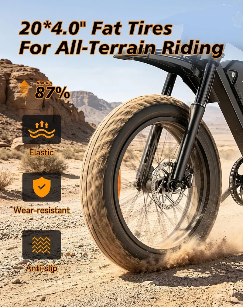 HiKeep K6-U Fat Tire Electric Bike Canada