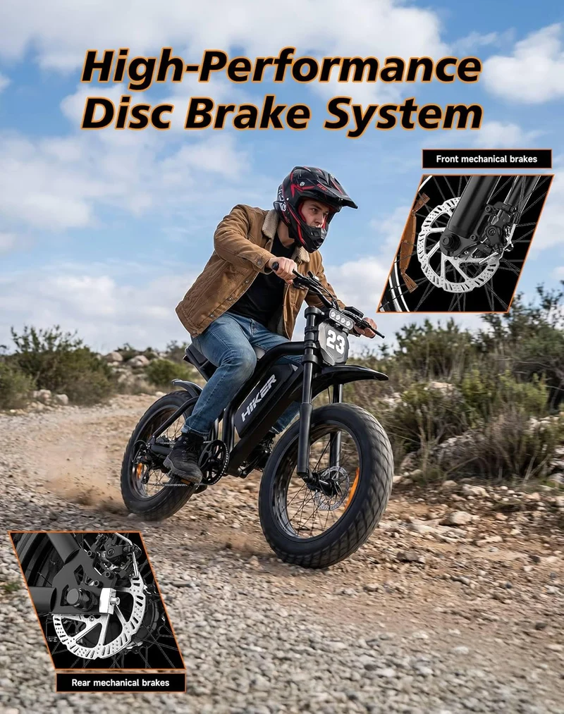 HiKeep K6-U Fat Tire Electric Bike Canada
