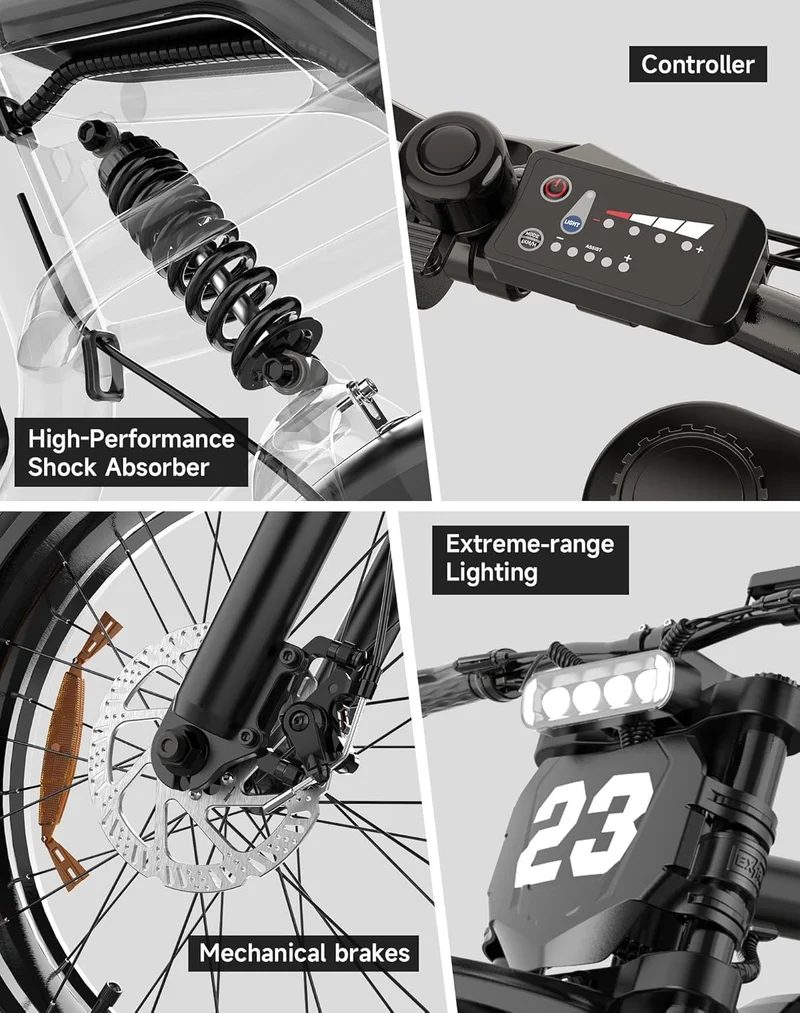 HiKeep K6-U Fat Tire Electric Bike Canada