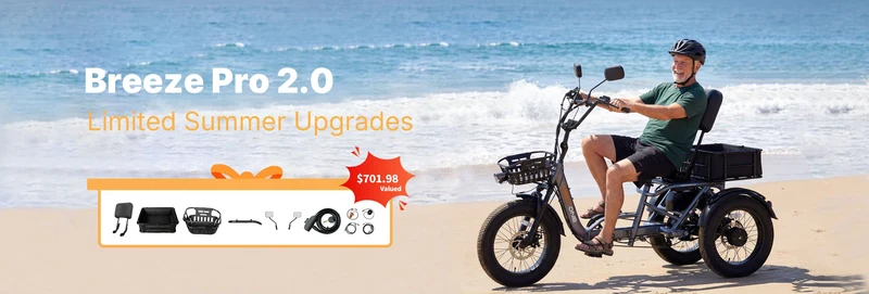 Meet One Breeze Pro 2.0 Electric Trike Canada