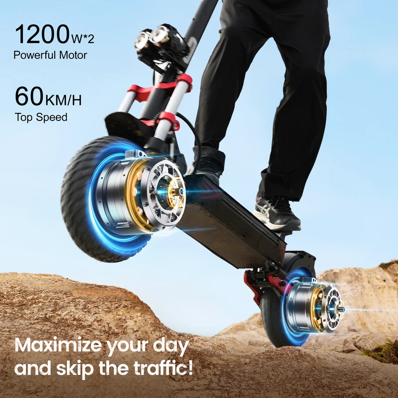 iScooter iX8 Off-Road Electric Scooter Canada