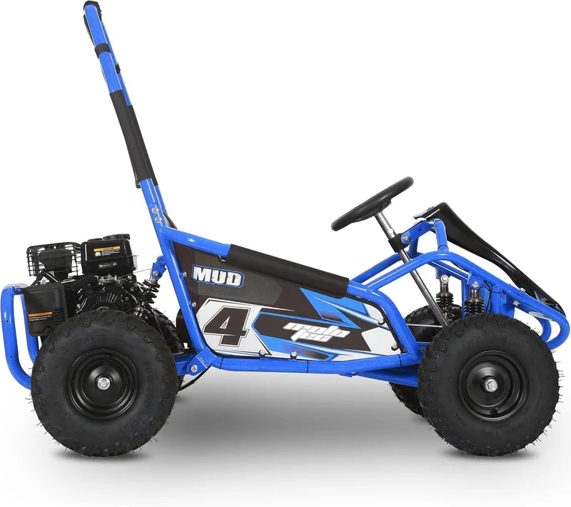 MotoTec Mud Monster 98cc Gas Go-Kart Canada - Blue