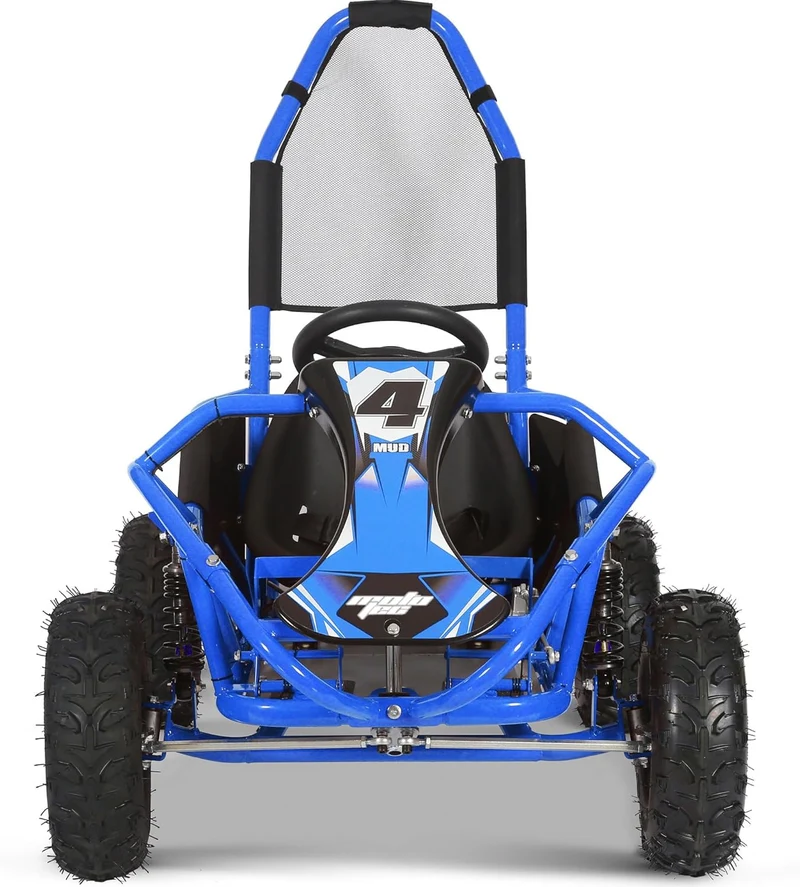 MotoTec Mud Monster 98cc Gas Go-Kart Canada - Blue