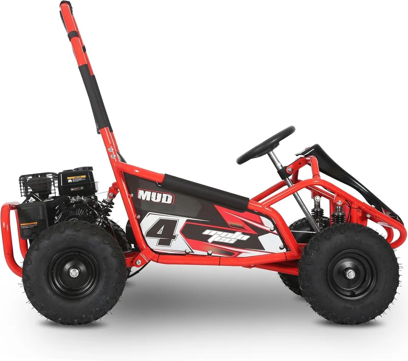 MotoTec Mud Monster 98cc Gas Go-Kart Canada - Red