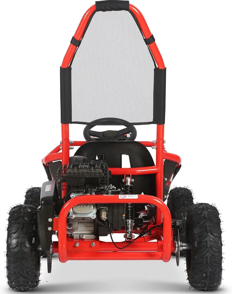 MotoTec Mud Monster 98cc Gas Go-Kart Canada - Red