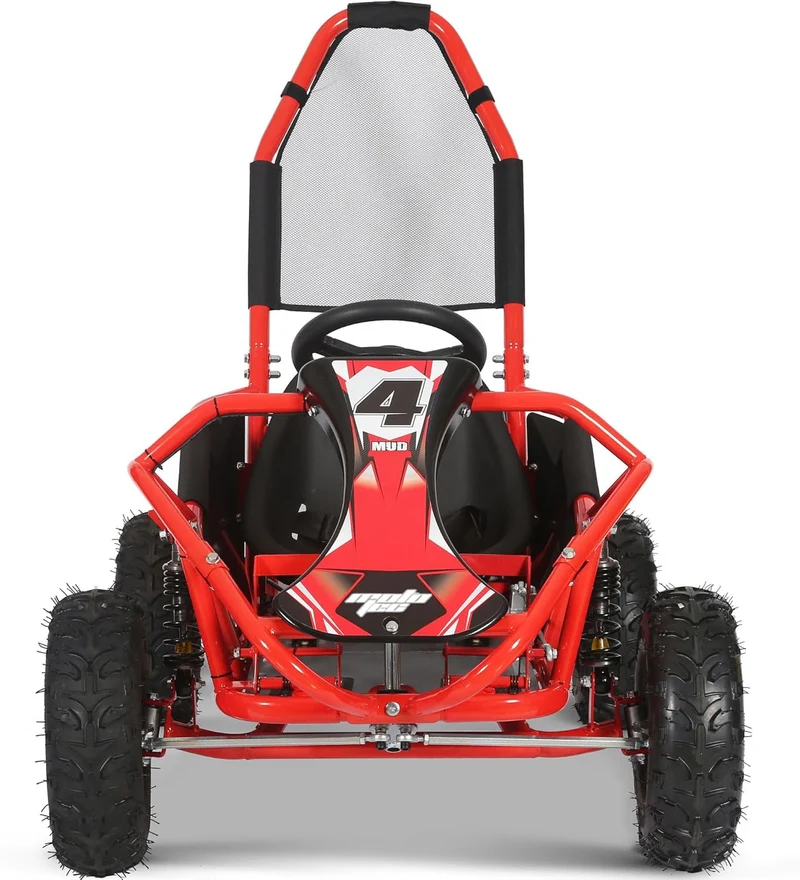 MotoTec Mud Monster 98cc Gas Go-Kart Canada - Red